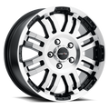 Vision Off-Road Warrior 6 16X6.5 +45 Gloss Black Machined Face