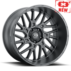 Vision Off-Road 404 22X14 -76 Satin Black
