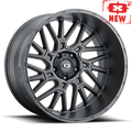 Vision Off-Road 404 20X9 +12 Satin Black