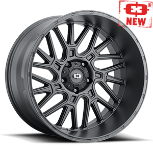 Vision Off-Road 404 20X9 +12 Satin Black
