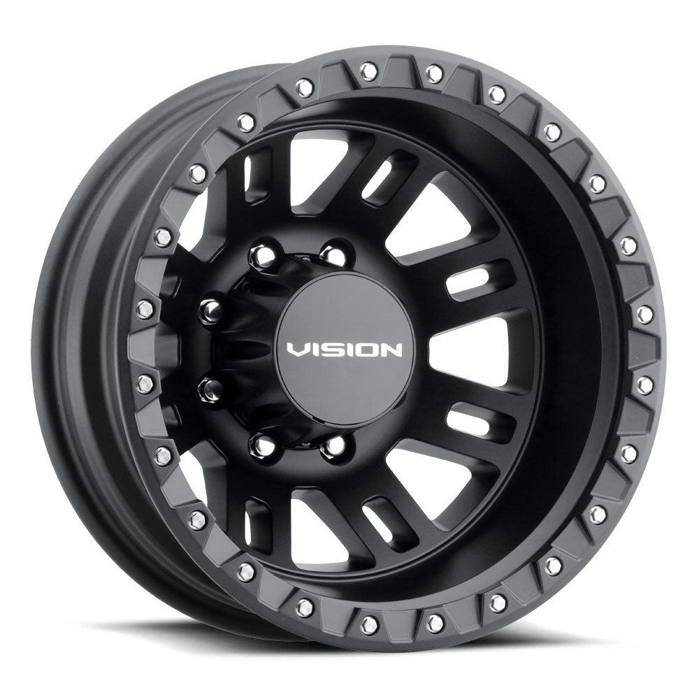 Vision HD 408 16X6 -137 Satin Black