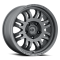 Vision 409 18X9 +12 Satin Black