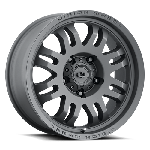 Vision 409 18X9 +12 Satin Black