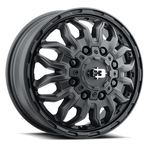 Vision 410 17X6.5 +121.35 Satin Black