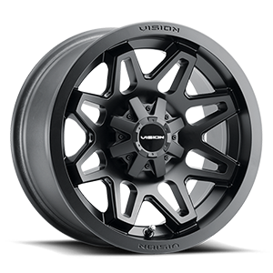 Vision ATV Se7en UTV GM 14X7 +38.1 Matte Black