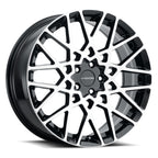 Vision 474 20X8.5 +35 Gloss Black Machined Face