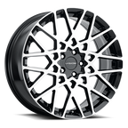 Vision 474 20X8.5 +35 Gloss Black Machined Face