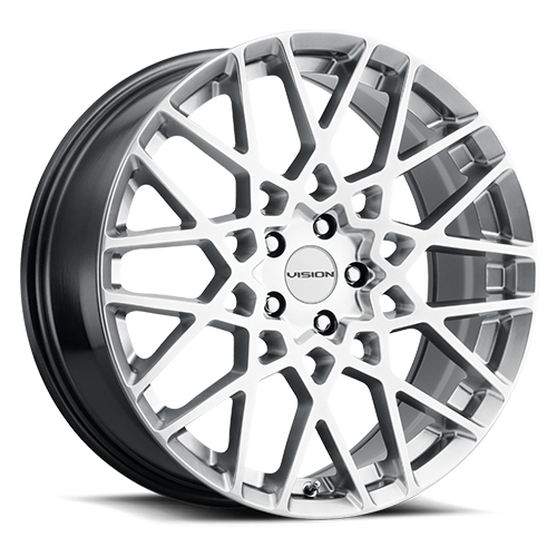Vision 474 18X8 +38 Hyper Silver