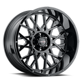 Vision Off-Road 412 20X10 -25 Gloss Black