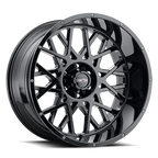 Vision Off-Road 412 22X12 -51 Gloss Black