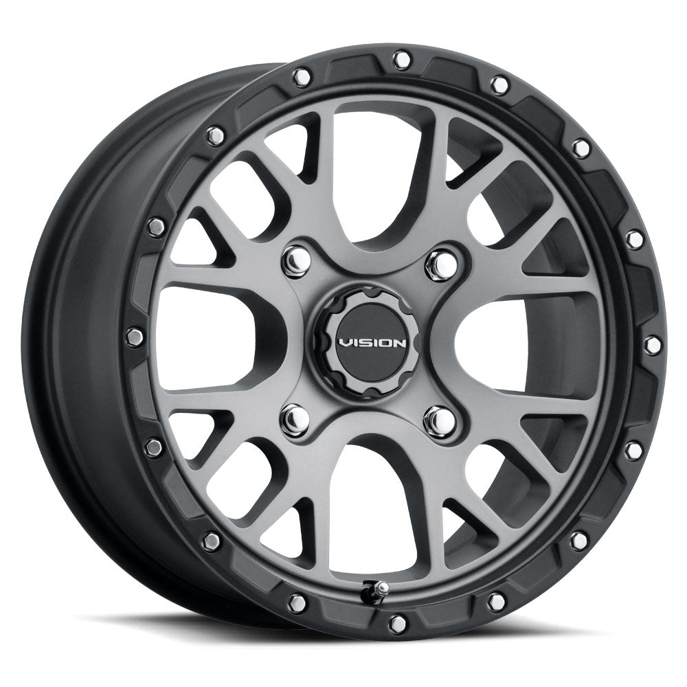 Vision ATV 545 15X7 +13 Satin Grey