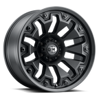 Vision Off-Road 362 20X10 -25 Satin Black with Black Bolt Inserts