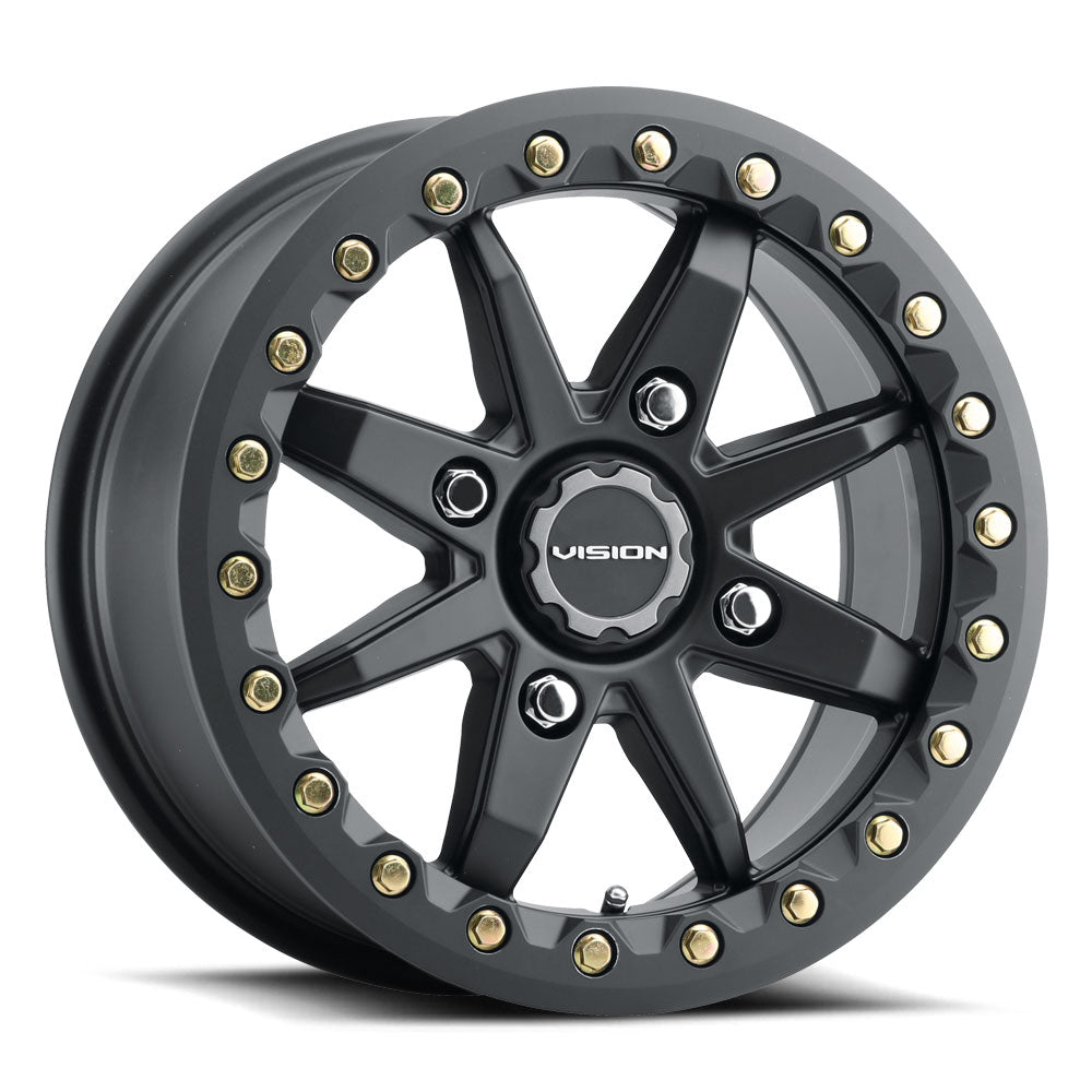 Vision ATV 544 14X7 +38 Satin Black