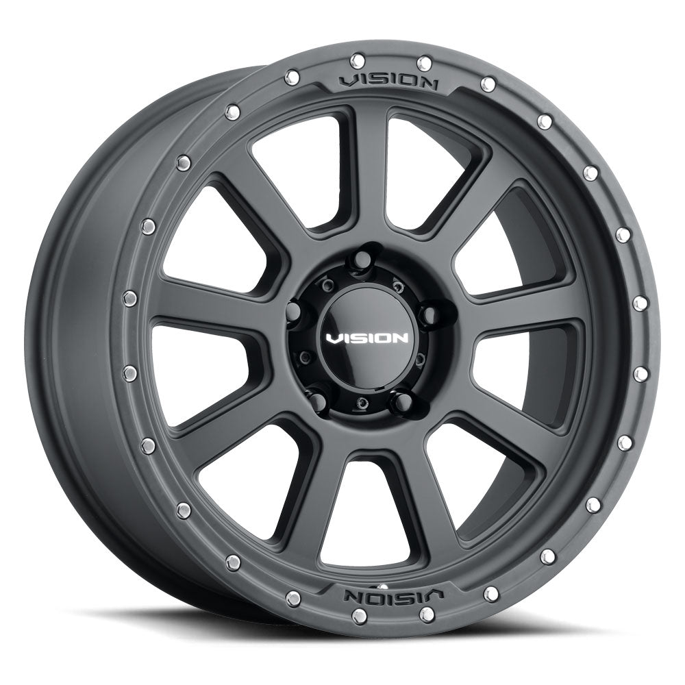 Vision Off-Road Ojos Beadlock ACBR 20X9 +0 Satin Black