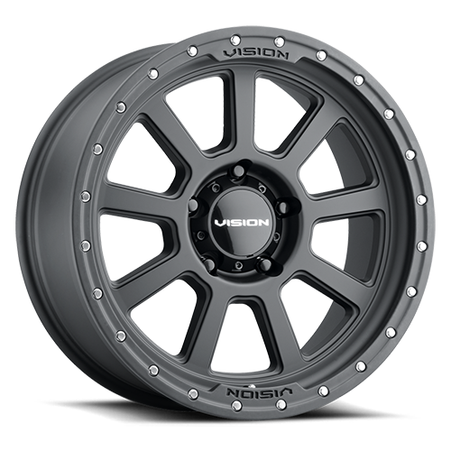 Vision Off-Road Ojos Beadlock ACBR 18X9 +12 Satin Black
