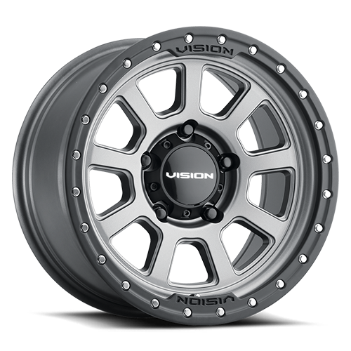 Vision Off-Road Ojos Beadlock ACBR 17X9 +12 Satin Grey
