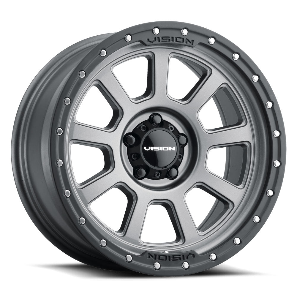 Vision Off-Road Ojos Beadlock ACBR 18X9 +12 Satin Grey