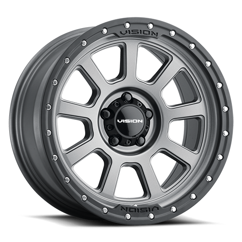 Vision Off-Road Ojos Beadlock ACBR 18X9 -12 Satin Grey