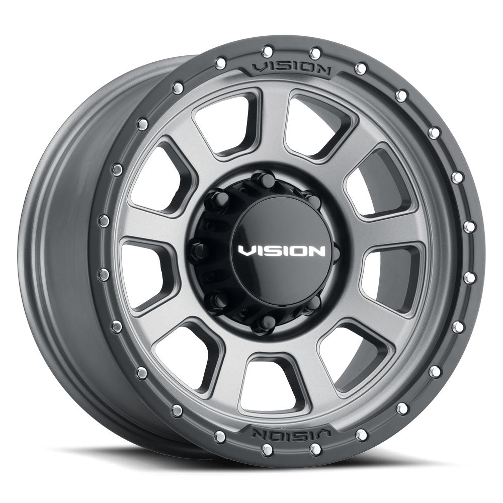 Vision Off-Road Ojos Beadlock ACBR 20X9 -12 Satin Grey