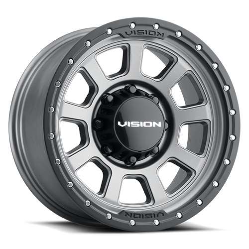 Vision Off-Road Ojos Beadlock ACBR 20X9 -12 Satin Grey