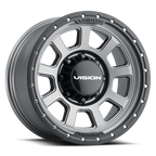 Vision Off-Road Ojos Beadlock ACBR 20X9 +12 Satin Grey
