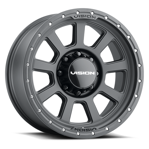 Vision Off-Road Ojos Beadlock ACBR 17X9 -12 Satin Black
