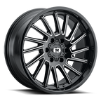 Vision 306 20X12 -51 Gloss Black Milled Spoke