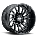 Vision 306 20X9 +12 Gloss Black Milled Spoke