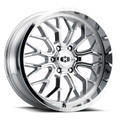 Vision Off-Road 402 22X10 -19 Chrome