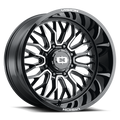 Vision Off-Road 402 20X12 -51 Gloss Black Machined Face