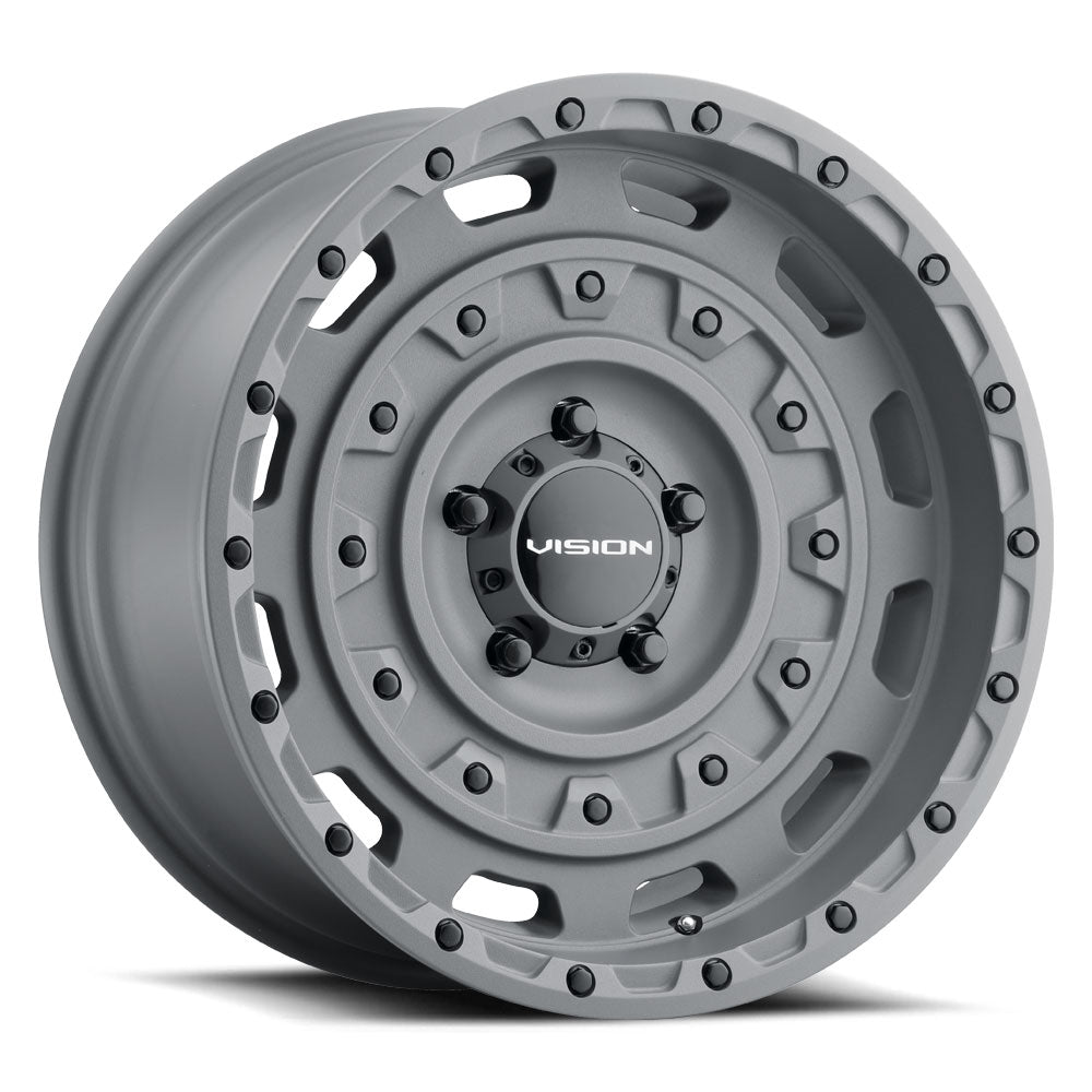 Vision Off-Road 403 20X9.5 -18 Thrashed Gun Metal