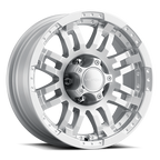 Vision HD Warrior 6 15X6 +0 Marine Paint Silver