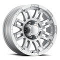 Vision HD Warrior 6 15X6 +0 Marine Paint Silver