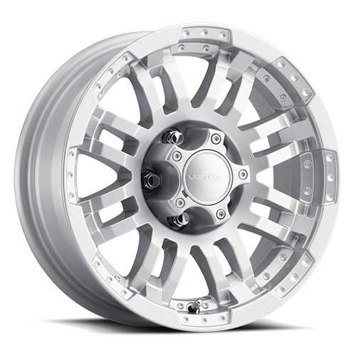 Vision HD Warrior 6 15X6 +0 Marine Paint Silver