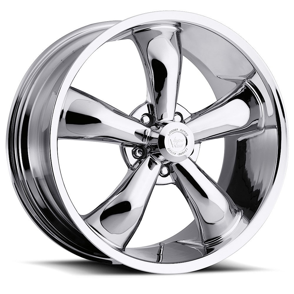 Vision American Muscle Legend 5 18X9.5 +38 Chrome