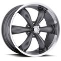 Vision American Muscle Legend 5 20X9 +20 Gunmetal Machined Lip