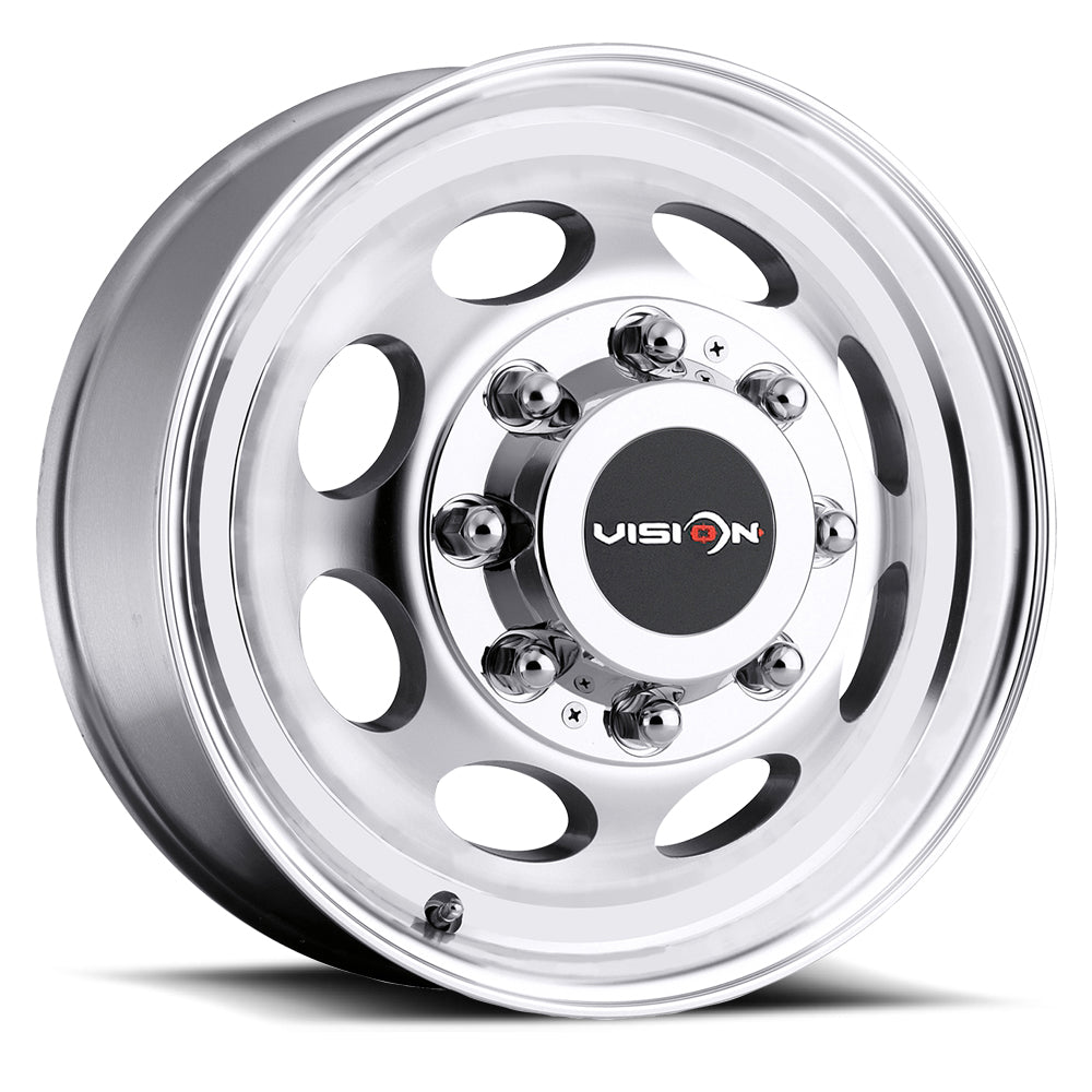 Vision HD 81 19.5X7.5 +0 Gunmetal Machined Lip