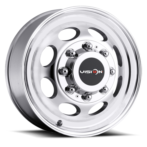 Vision HD 81 19.5X7.5 +25 Gunmetal Machined Lip