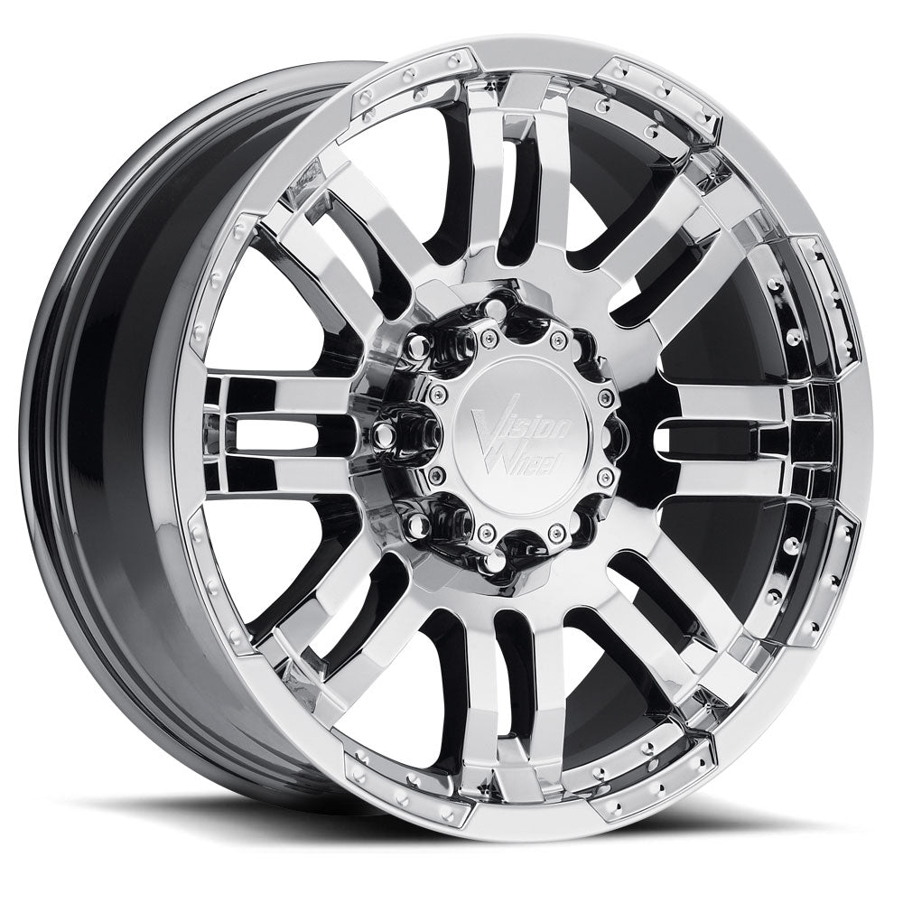 Vision Off-Road Warrior 6 17X8.5 +18 Chrome