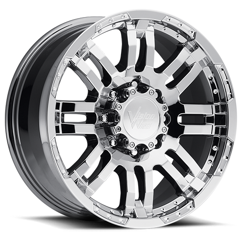 Vision Off-Road Warrior 6 16X8 -6 Chrome
