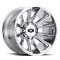 Vision Off-Road 391 20X9 +10 Chrome