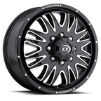 Vision HD 401 20X8.25 -166.1 Gloss Black Machined Face