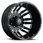Vision HD 401 20X8.25 -166.1 Gloss Black Machined Face