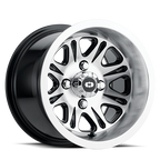 Vision ATV 547 10X7 -9.1 Gloss Black Mirror Machined Face