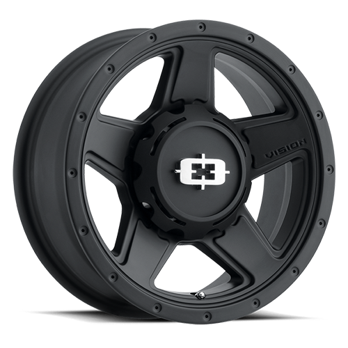 Vision HD 390 15X6 +0 Satin Black