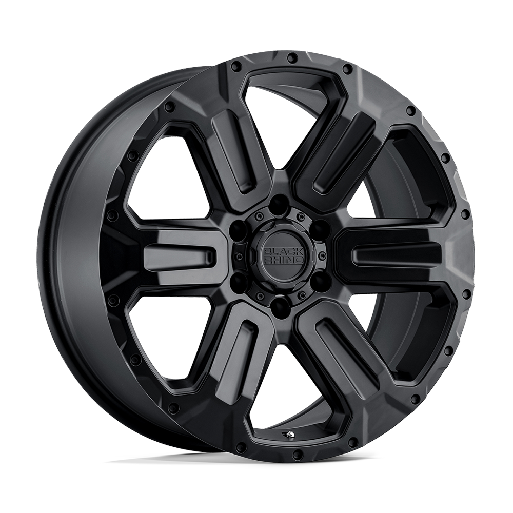 Black Rhino Hard Alloys Wanaka 17X8.5 +35 Matte Black