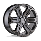Black Rhino Hard Alloys Wanaka 20X9 +12 M-Gunmetal W/ Brushed Face