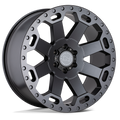 Black Rhino Hard Alloys Warlord 18X8 +35 Matte Gunmetal