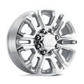 Performance Replicas Pr207 22X8.5 +44 Polished W/ Clear Coat