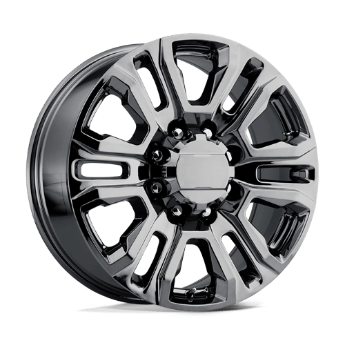 Performance Replicas Pr207 20X8.5 +47 Gloss Black W/ Machined Face